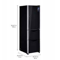 Hitachi R-SG38FPND 404 L - Star Triple Door Refrigerator Specs, Price, Details, Dealers