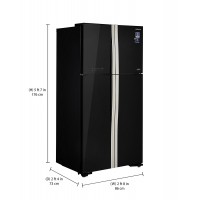 Hitachi R-W610PND4 563 L - Star Multi-Door Refrigerator Specs, Price, 
