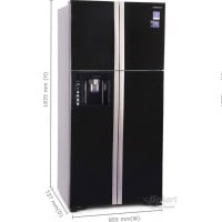 Hitachi R-W660PND3 586 L Inverter Technology Star Side by Side Refrigerator Specs, Price, Details, Dealers