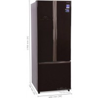 Hitachi R-WB480PND2 456 L Inverter Technology Star Triple Door Refrigerator Specs, Price, Details, Dealers